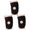 FOMIYES 3pcs Knee Support Brace Sleeve Compression Protector for Running and Hiking Open Patella Design for Injury Recovery and Stability for Outdoor Sports Activities view 1