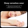 ASHATA Bluetooth Smart Ring Fitness, Health Ring to Monitor Fitness Pedometer Sleep Data, APP Control, Smart Ring for Men Women, Gold (9) view 4
