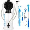 Dachgo Hydration Bladder with 4 in 1 Cleaning Kit, 1.5L 2L 3L Water Bladder for Hiking Backpack, BPA-Free & Taste-Free Hydration Water Reservoir, Camping Cycling Running (3L) view 1