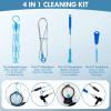Dachgo Hydration Bladder with 4 in 1 Cleaning Kit, 1.5L 2L 3L Water Bladder for Hiking Backpack, BPA-Free & Taste-Free Hydration Water Reservoir, Camping Cycling Running (3L) view 3