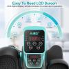 AODI Under Desk Elliptical Machine, Leg Exerciser for Seniors Adults, Adjustable Speeds Elliptical Trainer with Remote, Quiet & Portable Mini Seated Pedal Exerciser for Home Office Use view 3