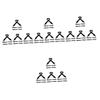 Angoily 12pcs Helmet Chin Straps Adjustable Chin Belt for Hard Hat Face Strap Pad Comfortable Jaw Support Easy Install view 1