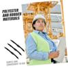 Angoily 12pcs Helmet Chin Straps Adjustable Chin Belt for Hard Hat Face Strap Pad Comfortable Jaw Support Easy Install view 4
