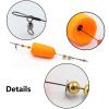TopHomer Soft Foam Fishing Floats with Swivels for Saltwater Dishing Line, Crappie Panfish Walleyes Trout Fishing Accessories Easy to Install (Bullet Orange) view 3