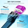 Greatever Full Face Snorkel Mask, Snorkeling Gear for Adults with Latest Dry Top Breathing System and Detachable Camera Mount, Snorkel Mask Adult, Snorkels Anti-Fog & Anti-Leak view 3