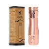 Pure Copper Water Bottle Wide Mouth, 1000 Ml Capacity (33.81 US Fl Oz) For Ayurveda Health Benefits (Plain) view 1