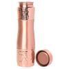 Pure Copper Water Bottle Wide Mouth, 1000 Ml Capacity (33.81 US Fl Oz) For Ayurveda Health Benefits (Plain) view 4