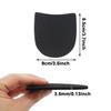 Shoes Heel Repair Rubber Pads 2 Pairs 3.5 mm Thick Extra Large Black Resistant Anti-Slip Boot Heel Replacement Soles Pad Sheets for Mens & Womens Shoes view 2