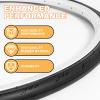 Hycline Road Bike Tires Set: 2-Pack 700x25C(25-622) Folding Replacement Puncture-Resistant Bicycle Tires and 2 Pcs 700x25-28C Inner Tubes Presta Valve with Tire Levers for City Commuter Road view 3