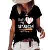 That's My Grandson Out There Baseball Shirt Thats My Grandson Out There Baseball Shirt Women Baseball Grandma Shirts for Women Black view 1