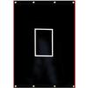 Supvision Batting Cage Backstop with Strike Zone Heavy Duty PVC Coated Oxford Fabric Vinyl Baseball Backstops with Catcher Softball Pitcher Training Equipment Aid 4 x 6 Ft 600D Rectangular view 1