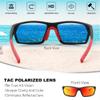 FEISEDY Polarized Sports Sunglasses for Men Women Youth Baseball Cycling Running Glasses UV400 Protection B0135 view 3
