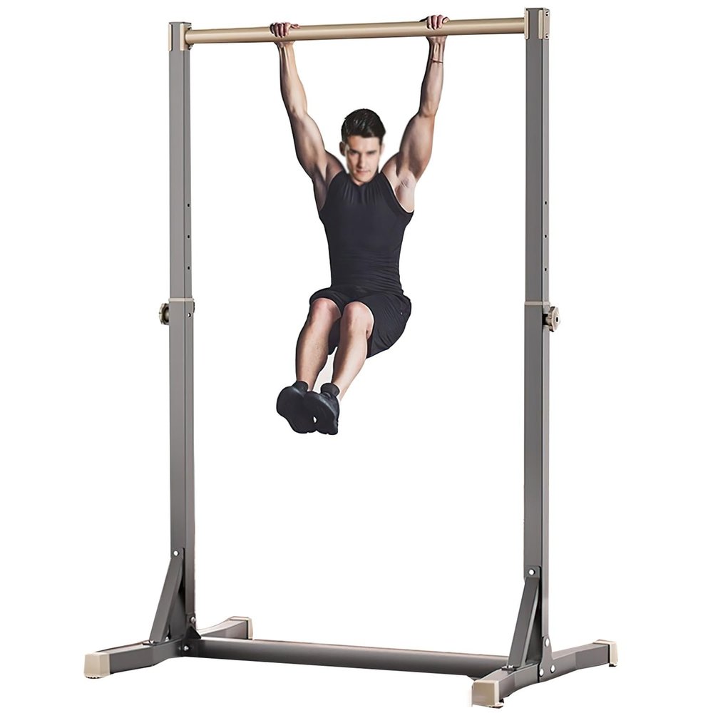 Power Tower, Pull Up Station Multi-function Strength Training Workout Equipment Height Adjustable 166-216cm for Home Gym Fitness Exercise Max Load 1322lbs