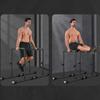 Dip Station Dip Stand Heavy Duty Parallel Bars Adjustable Dip Bar 550LBS Loading Capacity for Home and Garage Gym Calisthenics Strength Training view 2