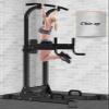 Multi-Function Workout Dip Station for Home Gym Training Fitness Exercise Equipment Professional Adjustable Height Pull/Push Up Bar Tower, view 3