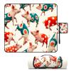 AQUNNEW Luxury Outdoor Picnic Blanket Extra-Large Waterproof Foldable Beach Mat Ideal for Picnics, Beaches and Outdoor Adventures Durable Picnic Mat Pig view 1