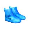 jojofuny 1pair Non-slip Shoe Covers for Men and Women Wear-resistant Rain Overshoes for Outdoor Activities Blue view 1