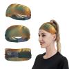 SweatBands Sports Headbands for Men Women Headband Sweat Bands for Running Moisture Wicking Hairbands Non Slip Elastic Sweatband for Tennis Basketball view 1