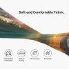 SweatBands Sports Headbands for Men Women Headband Sweat Bands for Running Moisture Wicking Hairbands Non Slip Elastic Sweatband for Tennis Basketball view 4