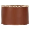 NDNCZDHC Gas Tank Protective Case PU Leather Fuel Cylinder Canister Storage Cover Bag for Outdoor Camping(Dark Brown) view 1