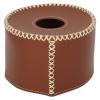 NDNCZDHC Gas Tank Protective Case PU Leather Fuel Cylinder Canister Storage Cover Bag for Outdoor Camping(Dark Brown) view 4