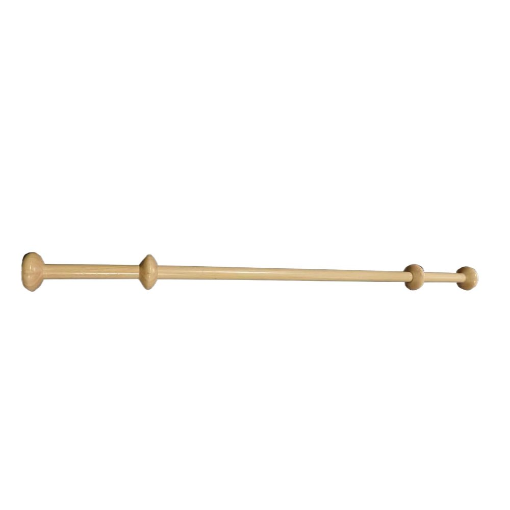 SwAcch Oak Mobility Pilates Training Stick, Pilates Poles, Stretch Bar with Handles, Wooden Exercise Stick for Home Gyms Or Studios