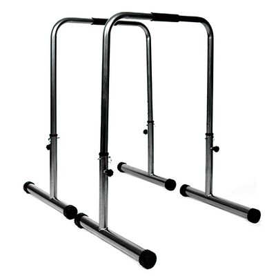Dip Station, Adjustable Dip Stand, Heavy Duty Dip Bar Station, 244LBS Loading Capacity for Home and Gym Calisthenics, Gymnastics, Strength Training