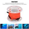 JOROBURO Finger Spool, Stainless Steel Plastic Lightweight Spool Reel with Double End Snap, 15M Wreck Diving Kit for Wreck Scuba Diving Accessories Cave Wreck Exploration view 2