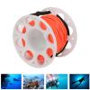 JOROBURO Finger Spool, Stainless Steel Plastic Lightweight Spool Reel with Double End Snap, 15M Wreck Diving Kit for Wreck Scuba Diving Accessories Cave Wreck Exploration view 3