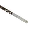 Lowlife Triple S Studded Leather Belt in White Snakeskin view 4