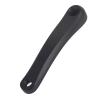 Bike Crank Arm, 170mm Aluminum Alloy Left Single Chain Crank Arm Replacement Accessory, Universal Lightweight Bike Left Crank for Road Bike, Mountain Bike, Folding Bike, Fixed Gear(Black diamond hole) view 2