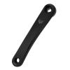 Bike Crank Arm, 170mm Aluminum Alloy Left Single Chain Crank Arm Replacement Accessory, Universal Lightweight Bike Left Crank for Road Bike, Mountain Bike, Folding Bike, Fixed Gear(Black diamond hole) view 3