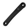 Bike Crank Arm, 170mm Aluminum Alloy Left Single Chain Crank Arm Replacement Accessory, Universal Lightweight Bike Left Crank for Road Bike, Mountain Bike, Folding Bike, Fixed Gear(Black diamond hole) view 4