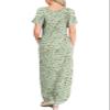 ANRABESS Womens Summer Maxi Dress Short Sleeve Casual Loose Long T Shirt Dresses Split Vacation Beach Sundress Travel Outfits Floral Print Medium view 4