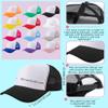 12 Pack Adult Blank Trucker Hats DIY Sublimation Trucker Caps Mesh Baseball Cap Summer Hat for Men Women Summer Sport (Color Set 2) view 2