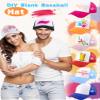 12 Pack Adult Blank Trucker Hats DIY Sublimation Trucker Caps Mesh Baseball Cap Summer Hat for Men Women Summer Sport (Color Set 2) view 3