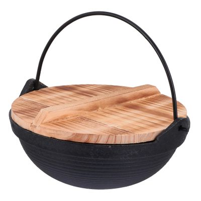 DECHOUS Outdoor Saucepan Multifunctional Stockpot Korean Cookware Camping Pot and Hot Pot