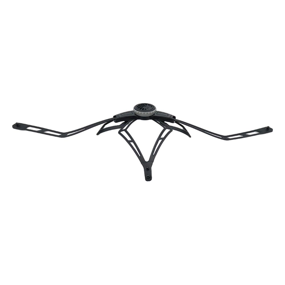Amagogo Helmet Adjuster Retention System Helmet Adjustable Strap Sturdy Helmet Fittings Wear Resistant Head Locking Buckle for Skiing, A