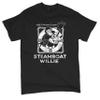 Steamboat Willie Vintage Life Preserver T-Shirt 1928 Cartoon Classic Timeless Retro Iconic Mouse Beach Men's Tee Black XX-Large view 1