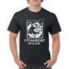Steamboat Willie Vintage Life Preserver T-Shirt 1928 Cartoon Classic Timeless Retro Iconic Mouse Beach Men's Tee Black XX-Large view 2