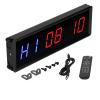 LED Interval Timer for Fitness Training - Workout Countdown Clock with Stopwatch & Up Timer Functionality for Home Gym view 1