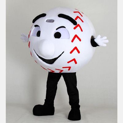 Eamior Baseball Mascot Costume Adult Size for Men & Women with Built-in Fan Inside the Head