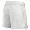 Fanatics Women's Oatmeal Minnesota Vikings Vintage Badge Shorts view 3