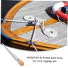 BESPORTBLE 2pcs Sailboat Accessories Kayak Rigging Wire Threader for Boat Sturdy and Convenient view 3