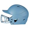 Champro HX Rise Fastpitch Batting Helmet with Facemask, Large, Light Blue view 3