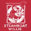 Steamboat Willie Vintage Life Preserver T-Shirt 1928 Cartoon Classic Timeless Retro Iconic Mouse Beach Men's Tee Red XX-Large view 3