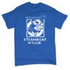 Steamboat Willie Vintage Life Preserver T-Shirt 1928 Cartoon Classic Timeless Retro Iconic Mouse Beach Men's Tee Blue XX-Large view 1