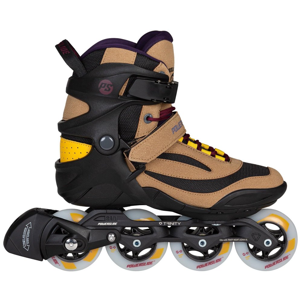 Powerslide PS Phuzion Radon 80 Skates Umber 8.0 (41)