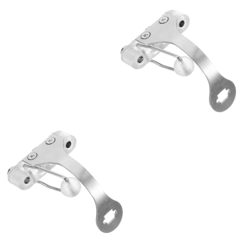 BESPORTBLE 2pcs Stainless Steel Epee Socket Replacement Fencing Training Tool for Standard Epee Easy Installation Portable Support Bracket for Enhanced Training Performance