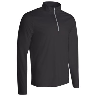 CHAMPRO Performance 1/4 Zip, Adult Small, Black